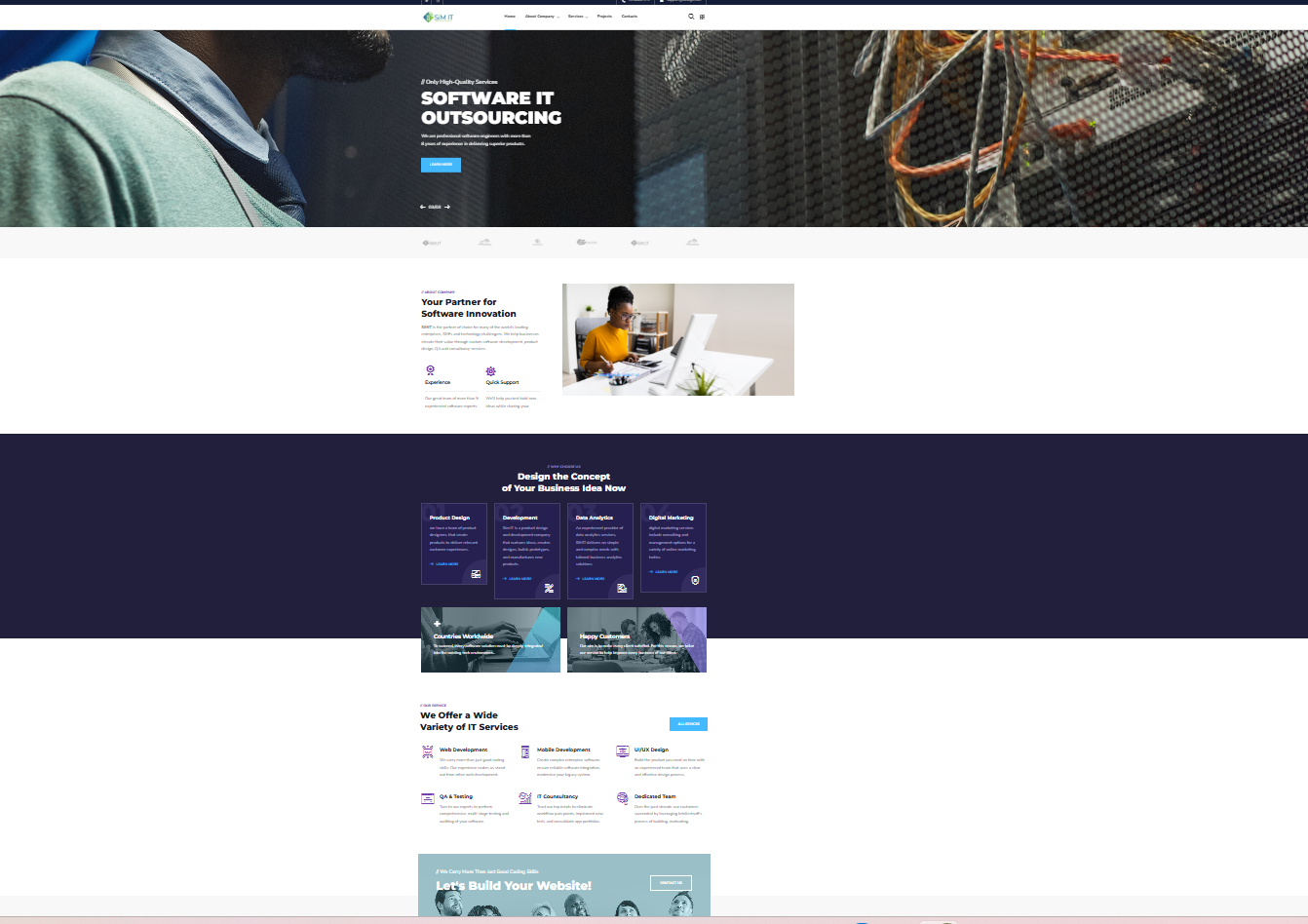 Web design  / Website