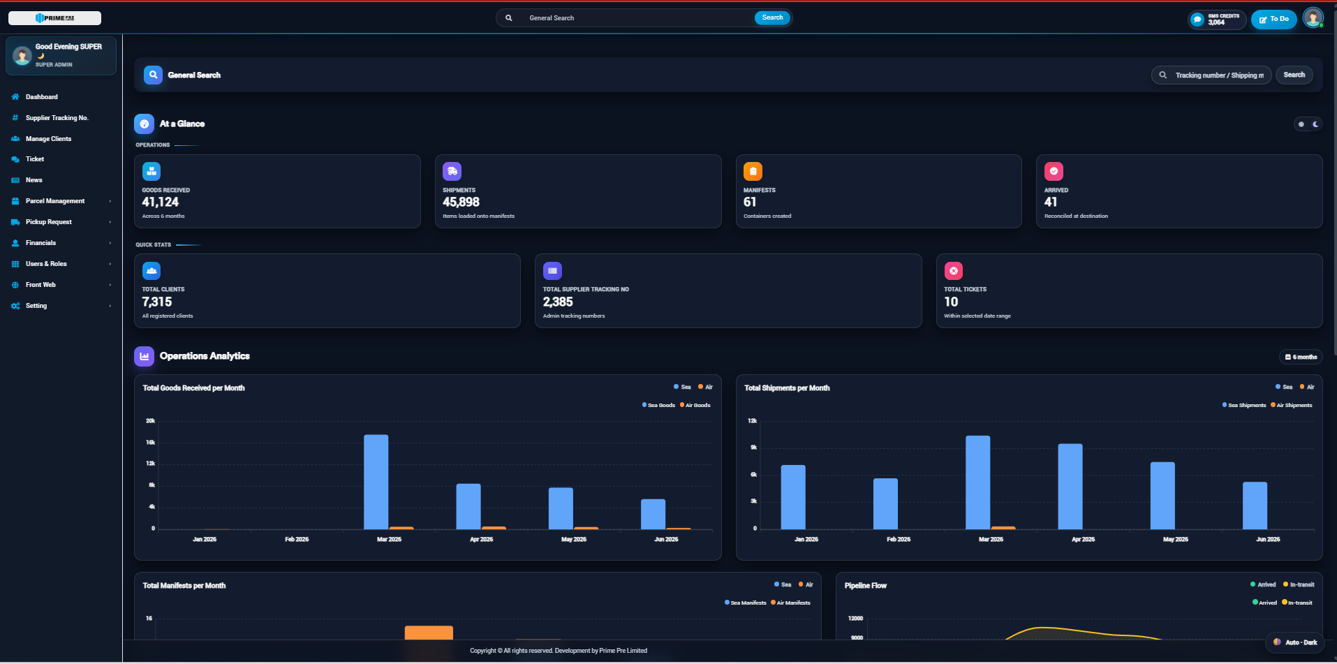 Logistics Tracker